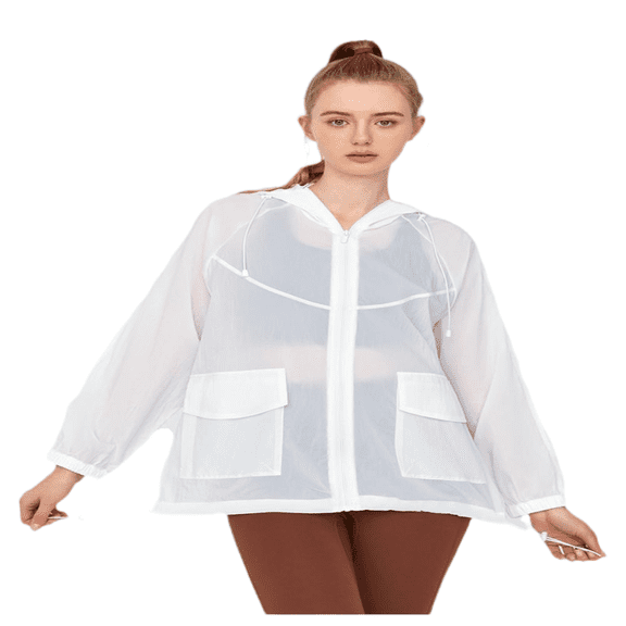 LYMAYTER Women Sun Protection Jackets UPF 50 Full Zip Lightweight Sun Shirts Athletic Workout Hoodie S-XL