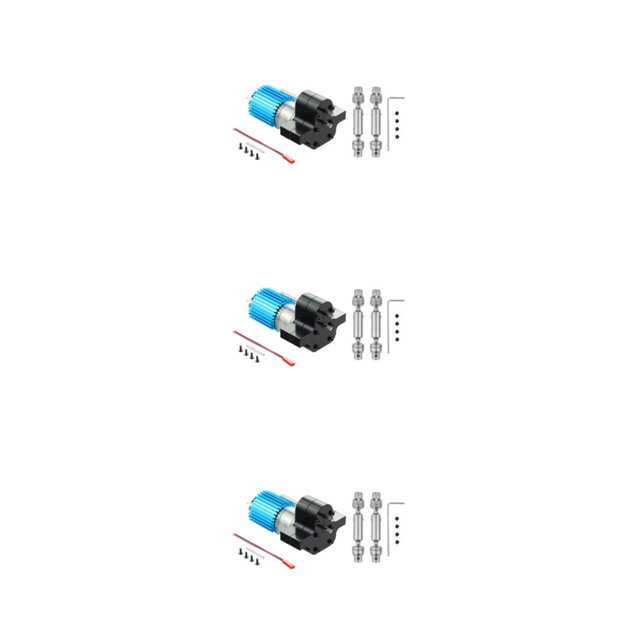 maskred Metal Box Transfer 370 Motor Accessory for WPL C14 Q60 Black 3.17mm 3Set