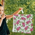 thumbnail image 4 of Wedding Flower Floral Hand Towels Tea Towel Kitchen Decor Set Absorbent Dish Towels Cooking Accessories Lint Free Hand Towels 2 PCS, 4 of 6