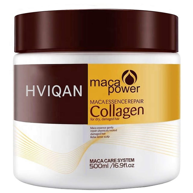 Mascarilla capilar de colágeno Yuxing tratamiento de reparación profunda aceite de argán