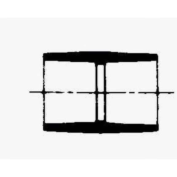 Charlotte Pipe CPVC CTS Coupling 02100 - Plumbing Part - 11 Pack