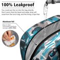 thumbnail image 5 of Insulated Lunch Bag for Women, Floral Print Oxford Fabric Lunch Box, Leakproof Thermal Cooler Tote for Work, School & Picnic, Camo, Camouflage Print, 5 of 5