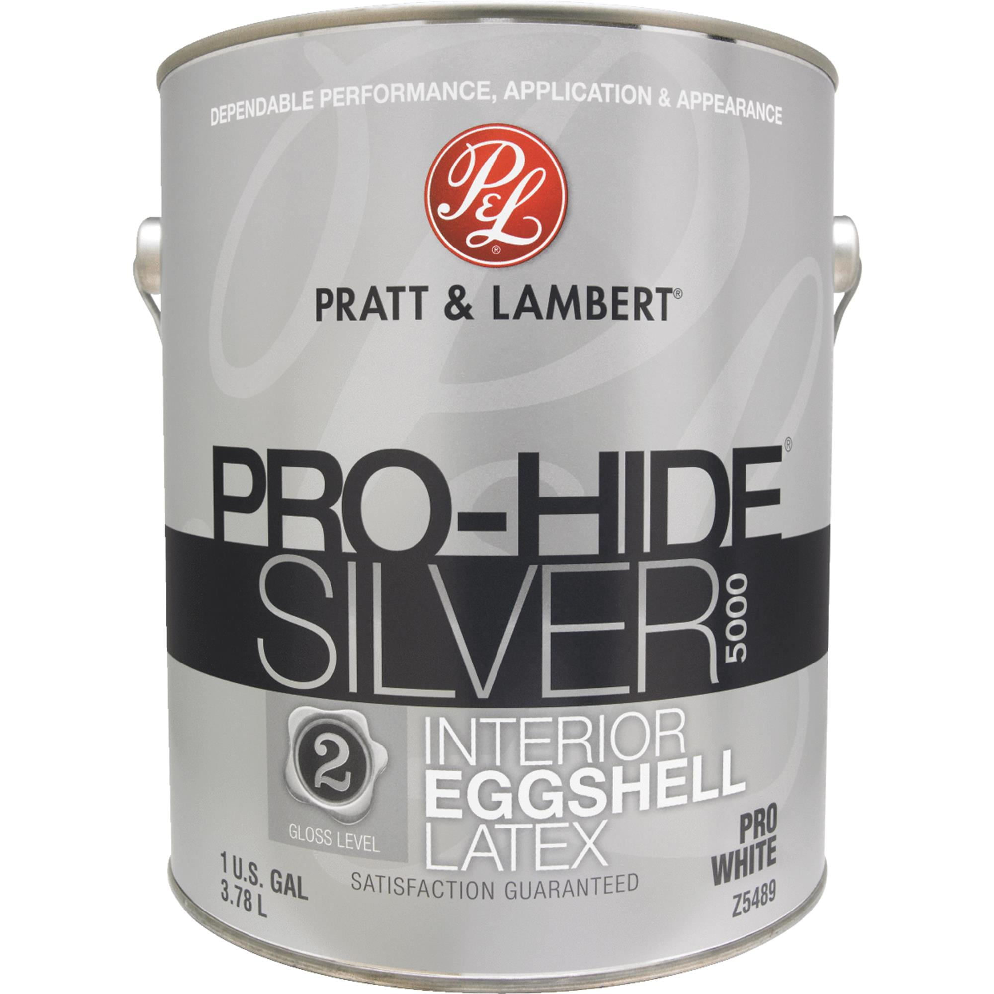 Pratt & Lambert ProHide Silver 5000 Latex Eggshell Interior Wall Paint