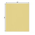 thumbnail image 2 of Soft Yellow 20x24 Uncut Art Mat Board - No Opening - 25 Mats, 2 of 7