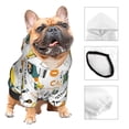 thumbnail image 3 of Balery Transportation Cartoon Sudadera con Capucha para Perros Pequeños – Ropa para Mascotas, Disfraz para Perros y Gatos, Ideal para Fiestas y Cosplay-XX-Large, 3 of 7