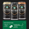 thumbnail image 3 of (2 pack) Starbucks Nitro Cold Brew Sweet Cream Premium Iced Coffee Drink 9.6 fl oz Can, 3 of 9