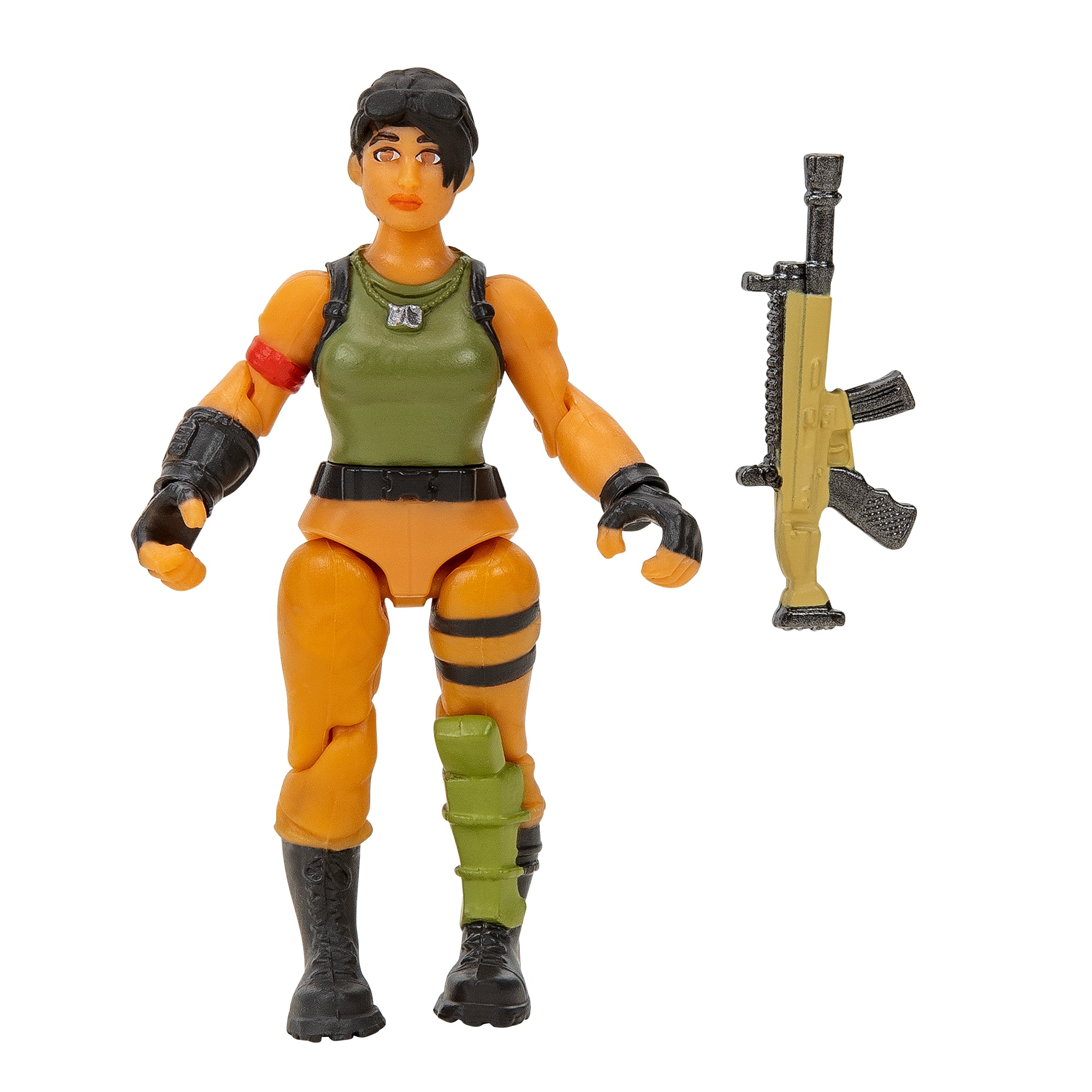 Fortnite Recruit (Ramirez) - Micro Legendary Series - 2.5 inch Figure with Legendary Assault Rifle