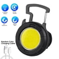 thumbnail image 1 of LED Mini Flashlight COB Keychain Flashlight Portable Pocket Flashlight 4 Light Modes Bottle Opener Magnet Base, 1 of 8