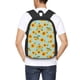 thumbnail image 4 of Balery White Polka Dot Sunflower A Mochila para hombre y mujer - Tela Oxford 600D resistente - Gran capacidad, resistente al agua, ideal para la escuela, viajes y senderismo, 4 of 6