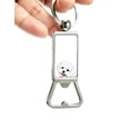 thumbnail image 4 of WIRESTER Household Kitchen Tools Keychains Metal Bottle Opener With Key Ring - Animal Maltese Dog, 4 of 6