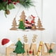 thumbnail image 5 of Navegación de Madera Xihbxyly Decoración Colgante Muñeco de Nieves y Anciano, 5 of 6