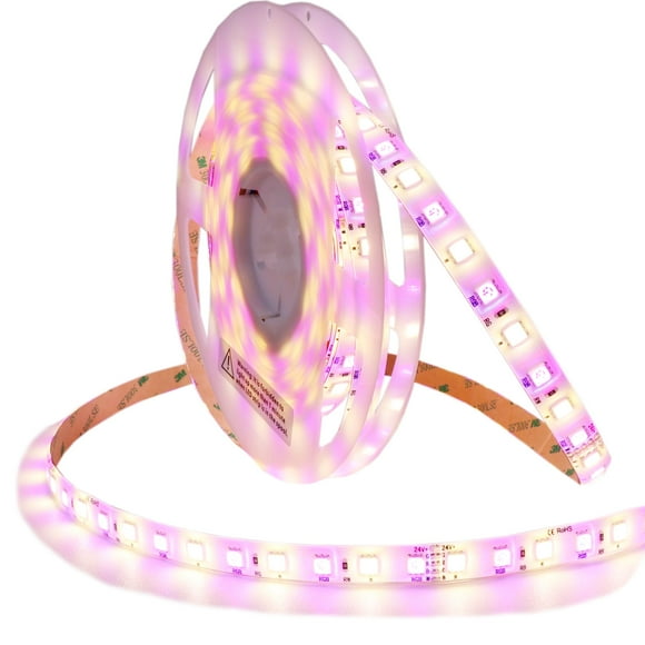 LEDENET 5050 RGB+Warm White(2800K-3200K) LED Strip Lights DC24V 360LEDs RGBW LED Tape Light Multi-Colored Silicone Waterproof IP65 16.4Ft for Bedroom Home Kitchen Lighting