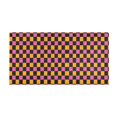 thumbnail image 2 of Haosy Pink and Orange Checkered Bathroom Rugs Non Slip Absorbent Soft Plush Quick Dry Bath Mat, 39"x20", 2 of 8
