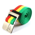 thumbnail image 3 of Rasta Jamaican RGY Canvas Belt with Styilish Buckle, 3 of 5