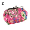 thumbnail image 2 of SPRING PARK Coin Purse Cell Phone Pouch Cute Flowers Embroidered Closure Wallet, 2 of 7