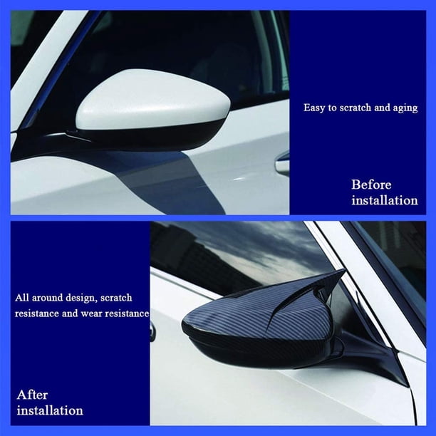 Cubierta De Pejo Retrovisor Lateral, Embellecedor De ABS Cromado Para