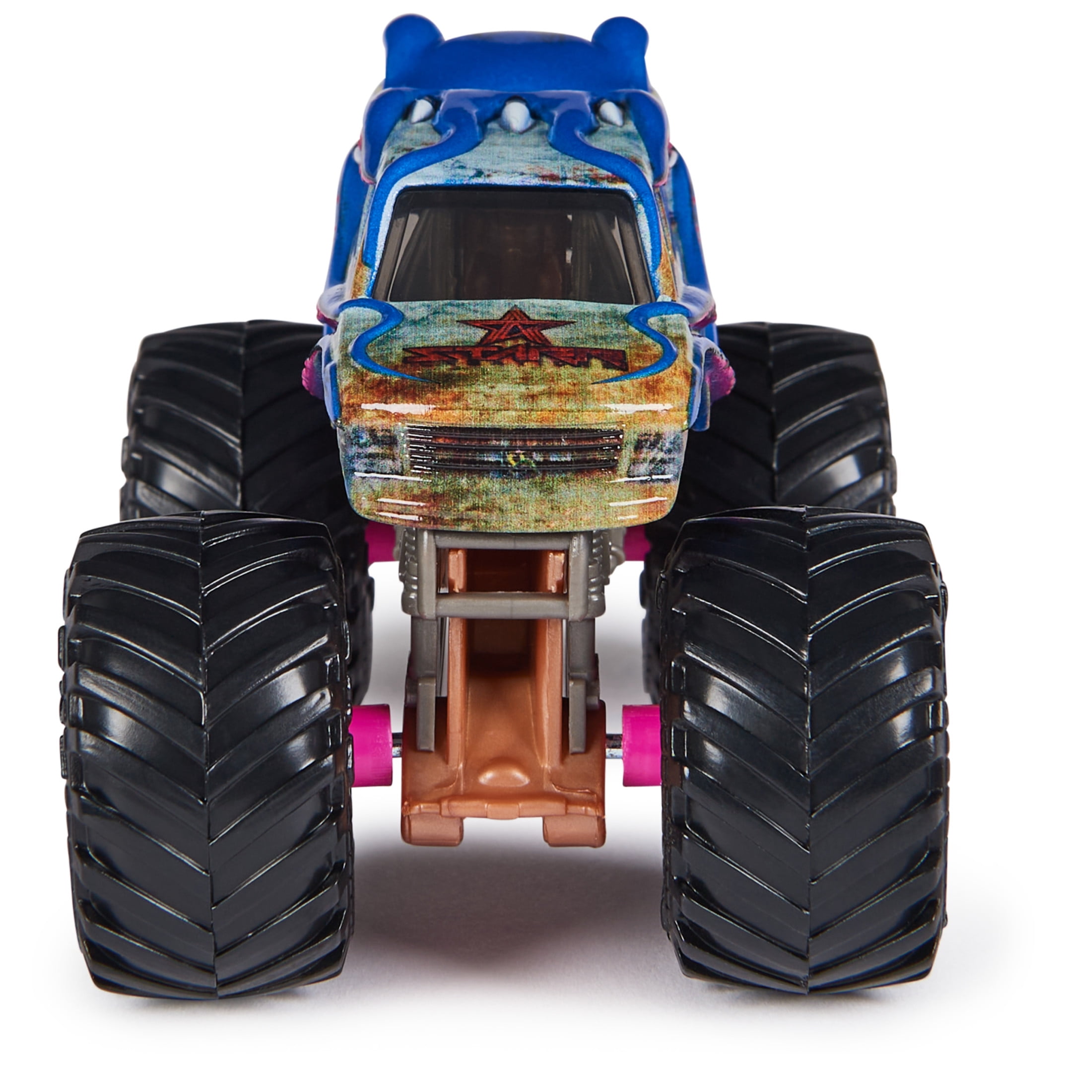 Monster Jam, Official Kraken Monster Truck, Die-Cast Vehicle, 1:64 Scale, Kids Toys for Boys Ages 3 and up