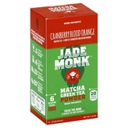 Jade Monk Cranberry Blood Orange Matcha Green Tea Powder, .24 oz, 6 pack