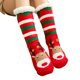thumbnail image 5 of Style 6 Calcetines de invierno para mujer, pantuflas peludas, dibujos animados Kawaii, gruesos, cálidos, forro polar de imitación, medias térmicas para dormir, 5 of 5