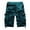 Blue, variant on DeHolifer Men's Camo Cargo Shorts Cotton Relaxed Fit Multi-Pocket Outdoor Camouflage Cargo Shorts Hot Pink 4XL