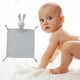thumbnail image 5 of Toalla Para Bebés Toalla relajante para bebé, conejito, juguete para dormir para bebé, regalo para bebé (ceniza) Tmvgtek libre de BPA, 5 of 8