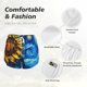 thumbnail image 4 of Balery Sunflower Starry Night Vibes Pantalones cortos deportivos para mujer con forro y dos bolsillos, elásticos, para entrenamiento, gimnasio, yoga-Medium, 4 of 7