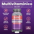 thumbnail image 3 of Multivitaminico Mujer FLOW SUPPLEMENT COMPANY con 90 Cápsulas de 500 mg, 3 of 6