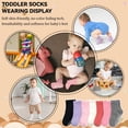 thumbnail image 4 of 20 Pairs Baby &Toddler Socks Boys Girls Grips Non Slips Kid Gripper Toddlers Crew Socks for 0-7 Years, 4 of 4