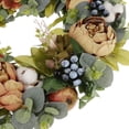 thumbnail image 3 of Corona de puerta hecha a mano, corona de pared, corona floral, corona de ratán, 3 of 5