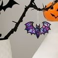 thumbnail image 5 of Hometravel Bat Halloween Window Decoration, Acrylic Sun Catcher Hanging Ornament, Spooky Light Refractor for Home, Office, Tree, Party Decor, 5 of 5