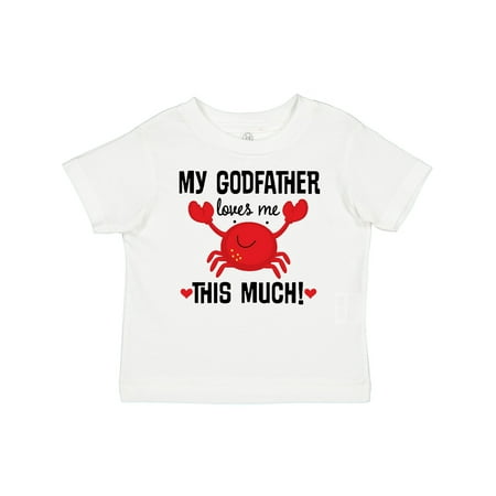 

Inktastic Godson My Godfather Loves Me Gift Baby Boy or Baby Girl T-Shirt