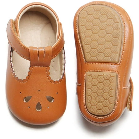 

Soft Sole Baby Shoes - Infant Baby Walking Shoes Moccasins Rubber Sole Crib Shoes