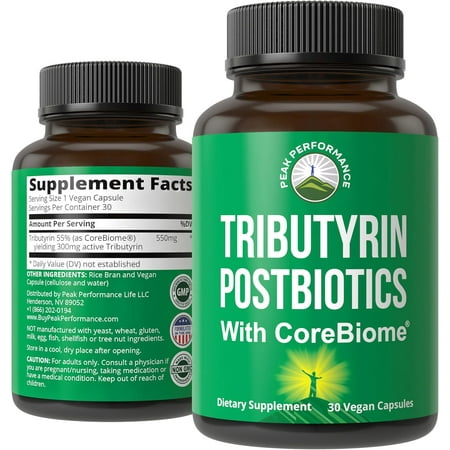 CoreBiome Tributyrin Postbiotic Supplement