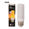 thumbnail image 3 of Inteprter Bombilla de llama LED fácil de usar para fiestas en interiores y exteriores y tres modos adecuados Iluminación y accesorios Luz amarilla 3W B22, 3 of 6