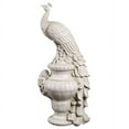 thumbnail image 2 of Design Toscano Staverden Castle Peacock on an Urn Garden Statue by artist Henk van der Eljk, 2 of 8