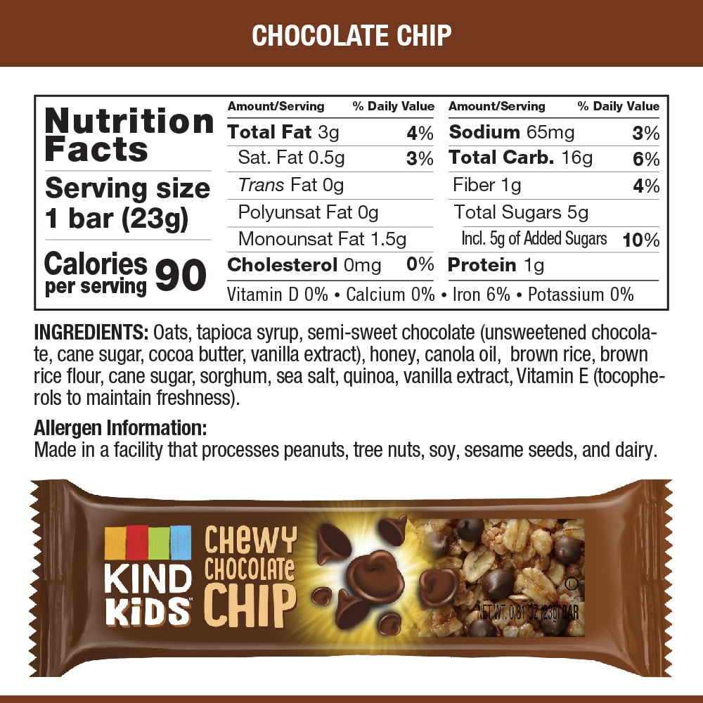Kind Granola Bars Nutrition Label Nutrition Ftempo Kind Granola Bars Nutrition Label Nutrition Ftempo