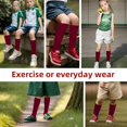 thumbnail image 6 of 3 Pack School Uniform Cotton Knee High Socks Knee High Socks for Girls and Boys, 6 of 6