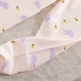 thumbnail image 6 of NOLDARES Toddler Baby Boys Fall Clothes Set Stripe Embroidery Long Sleeve Sweatshirt Pullover Tops & Pants Outfits Size:9-10 Y,Purple, 6 of 7