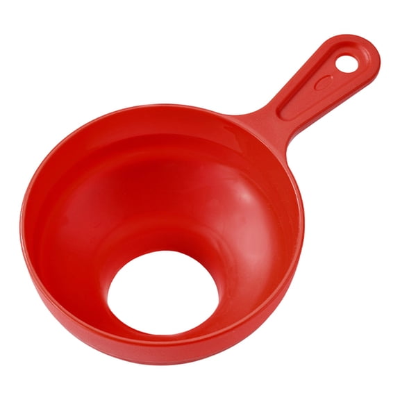 Clearance! Wide Mouth Canning Funnel With Handle Flexible Pouring Funnel For Jar Filling Multi Color Kitchen Transfer Accessory For Household Preserving