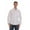White, variant on Whiskey and Oak Mens Slim Fit Long Sleeve Button Down Shirts (Navy, X-Large)