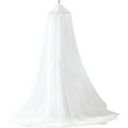thumbnail image 5 of Mosquito Net for Bed King Canopy Bed Curtains Queen Size from Ceiling Hanging Dome Mosquito Netting Bed Tent Twin Girls Canopy Bed Decor for Crib Kid Baby Bed and Adult Beds (White), 5 of 6