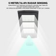 thumbnail image 4 of Lámpara De Calle Solar, Luz De Calle LED Inteligente Para Exteriores De 5000 Lm, Gran Angular De 120 Grados, Impermeable Para Porche, Patio Trasero, Entrada, 4 of 7