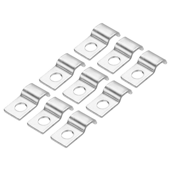 Unique Bargains 40Pack Pipe Strap, 304 Stainless Steel Pipe Support Strap Fit for 1/4in(6mm)