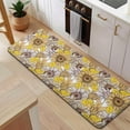 thumbnail image 5 of Yellow Brown Sunflower Pattern Kitchen Rug Mat,Kitchen Runner Rugs Non Skid Washable,Decorative Kitchen Floor Mats for Kitchen,Sink,Laundry,17"x47.2", 5 of 7