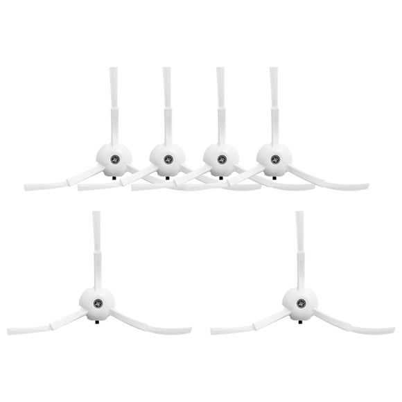 6 piezas de repuesto de cepillo lateral para aspiradora robot S6 S6 Pure S5 S5 Max S4 E4 E20 E25 E35 C10 S50 S51