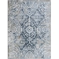 thumbnail image 3 of 4x6 Modern Blue Area Rugs for Living Room | Bedroom Rug | Dining Room Rug | Indoor Entry or Entryway Rug | Kitchen Rug | Alfombras para Salas 4' x 5'3'', 3 of 8