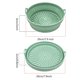 thumbnail image 2 of Revestimiento de Silicona Ygjytge para Freidora de Aire Plegable Redonda Verde, 2 of 6