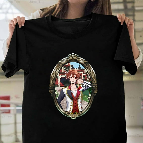 Ace Trappola Twisted Wonderland Anime Character Heartslabyul Fan Unisex T-Shirt, up to size 5XL