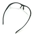 Bifocal Magnifier Reader Safety Glasses Clear Lens +1.50 Black Frame Protective
