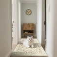 thumbnail image 2 of Balacho Floral Pattern Oriental Boho Faux Wool Area Rug,2' x 3', Beige, 2 of 9